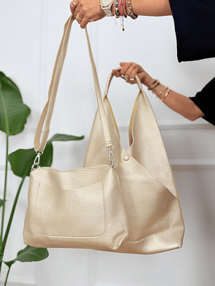 Shopping bag ART:L-399-25 GOLD