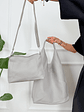 Shopping bag ART:L-399-25 GREY - thumbnail 2