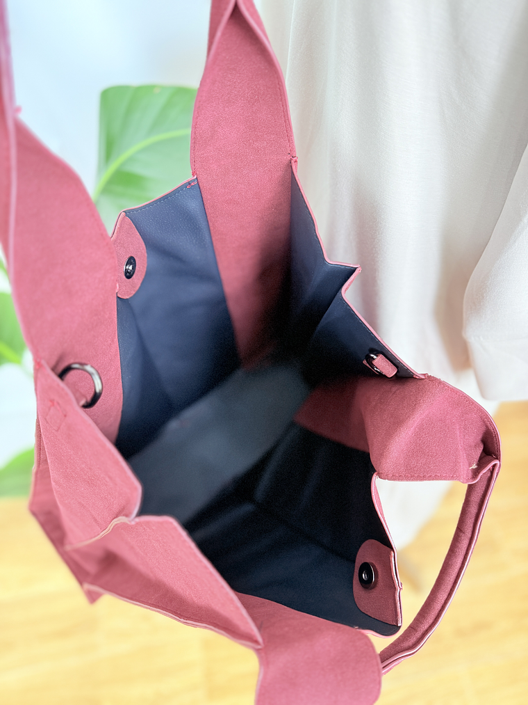 BAG SUEDE ART:25104 RED  3