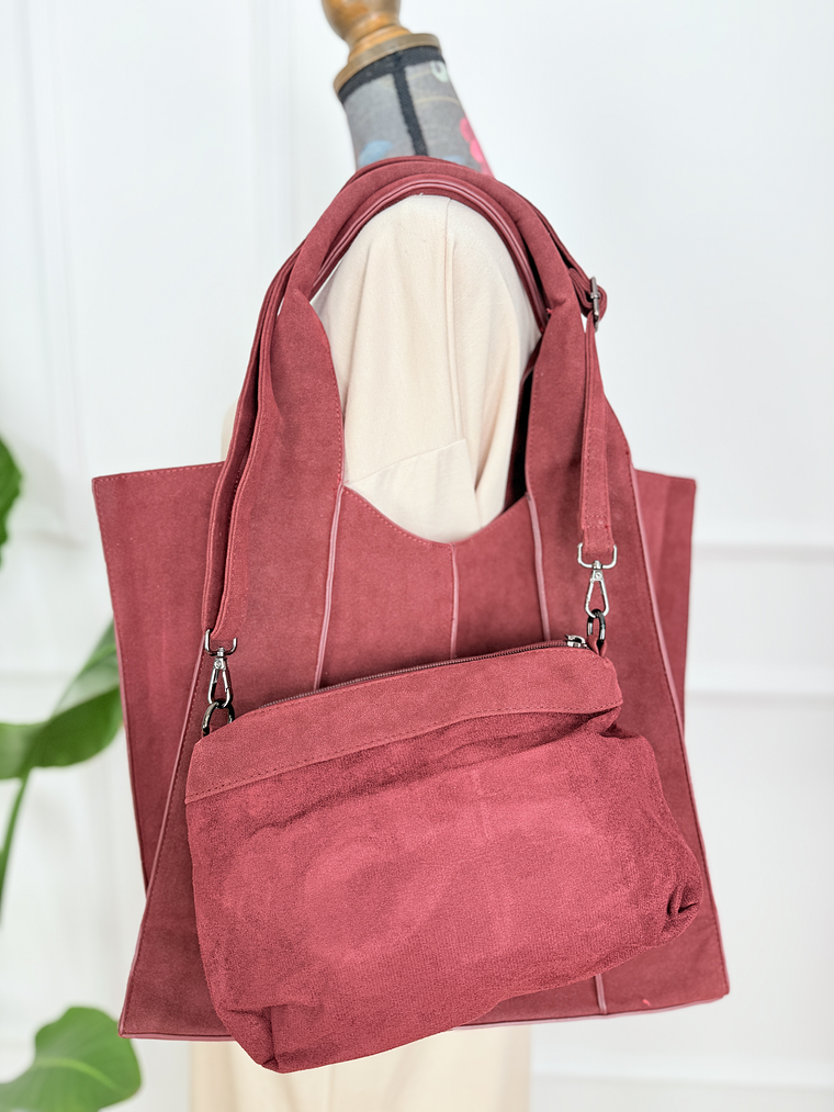 BAG SUEDE ART:25104 RED  2