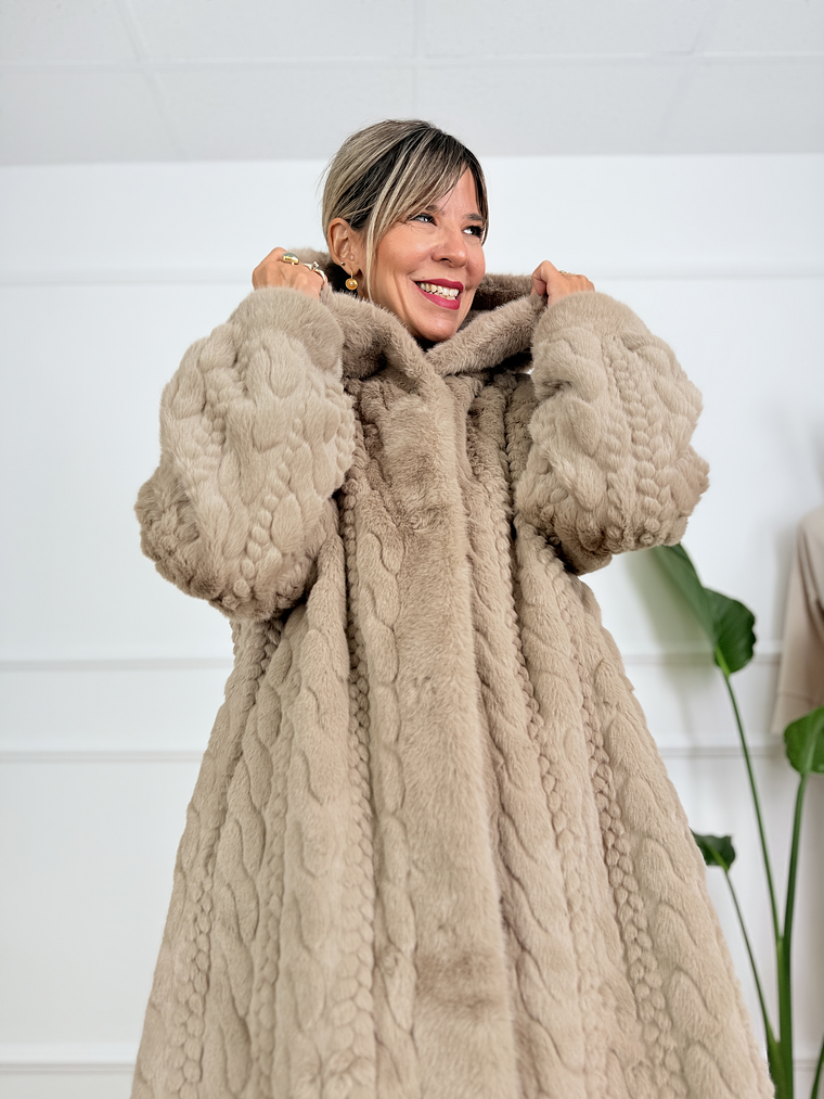 Elena Fur P191 Tan 4