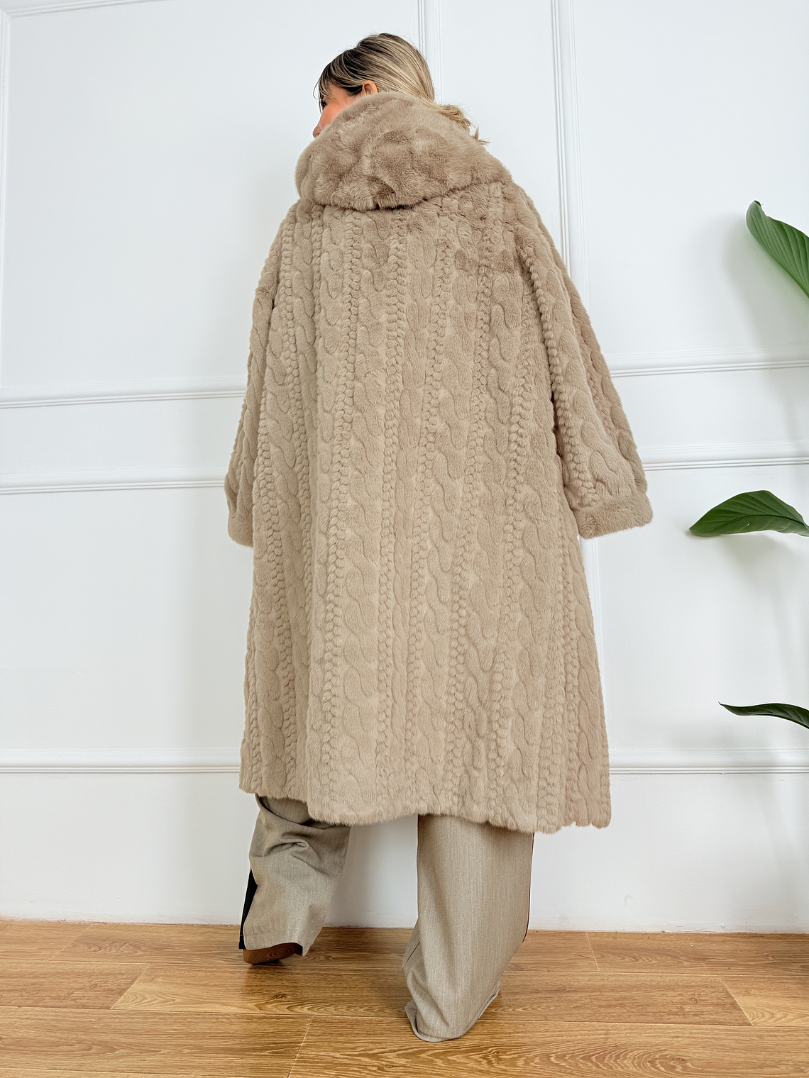 Elena Fur P191 Tan 3