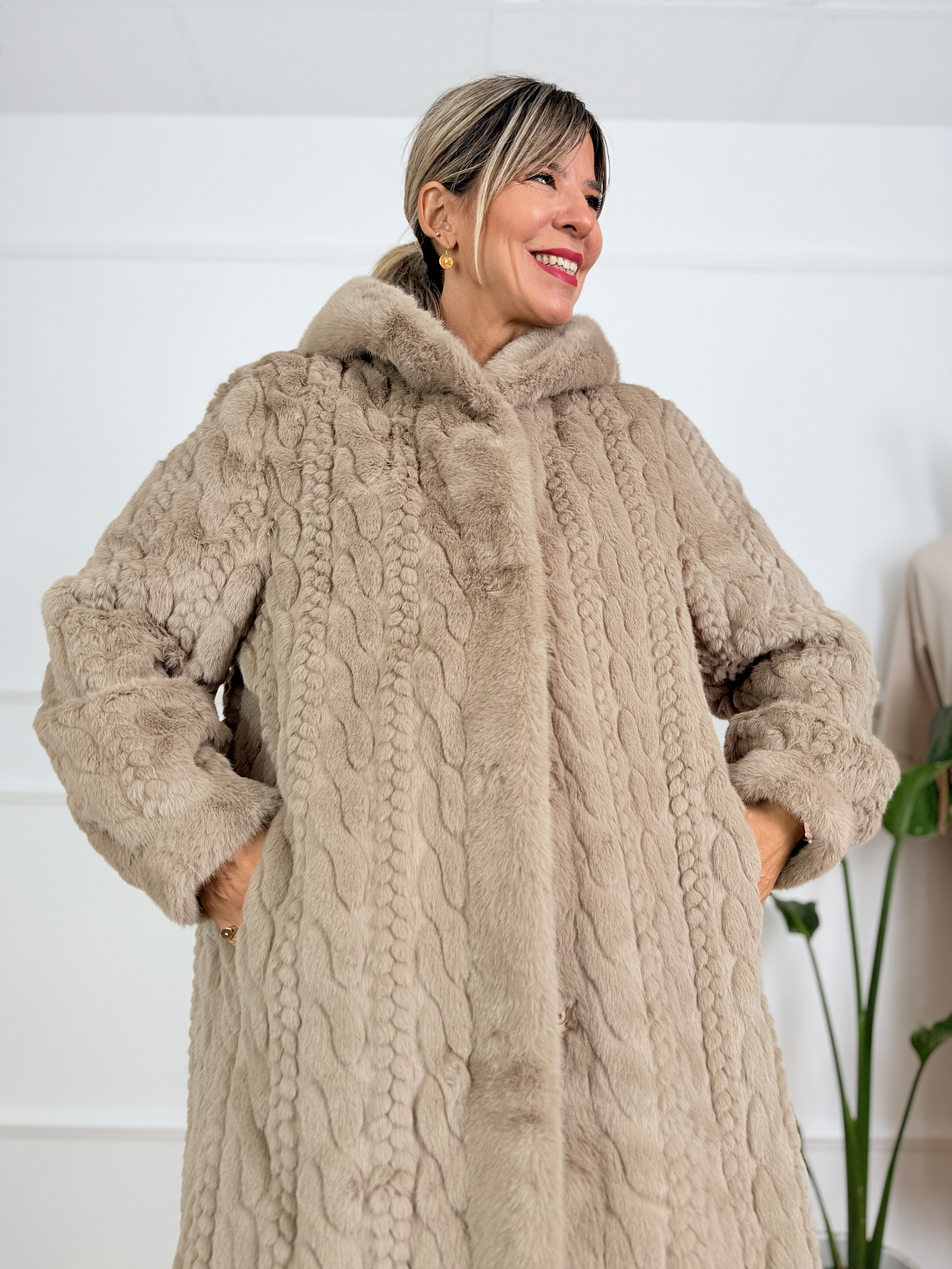 Elena Fur P191 Tan 5