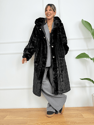 Elena Fur P191 Black