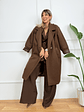 Anastasia Coat 9935 Choco - thumbnail 3