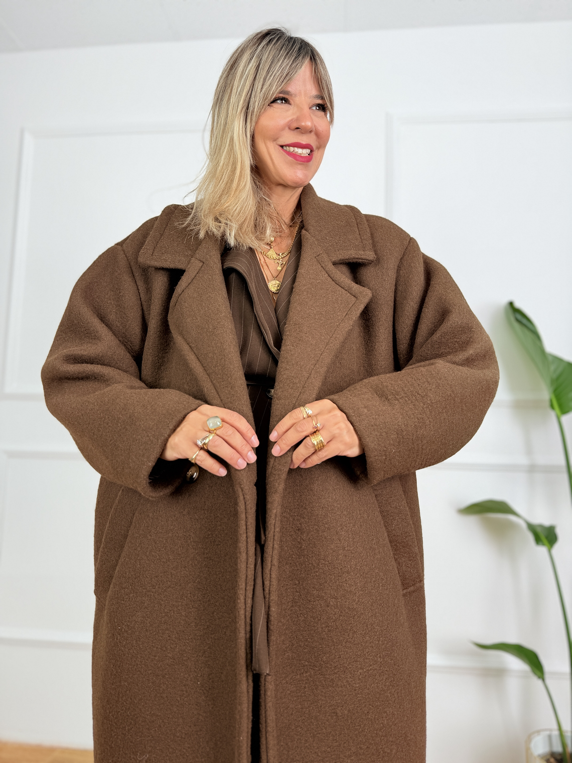 Anastasia Coat 9935 Choco 4