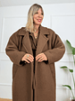 Anastasia Coat 9935 Choco - thumbnail 4