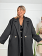 Anastasia Coat 9935 Black - thumbnail 4