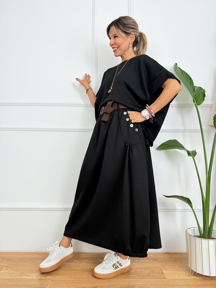 Velto Skirt 16509 Black 2