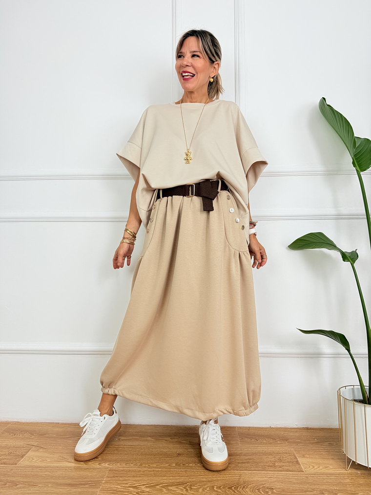 Velto Skirt 16509 Beige 1