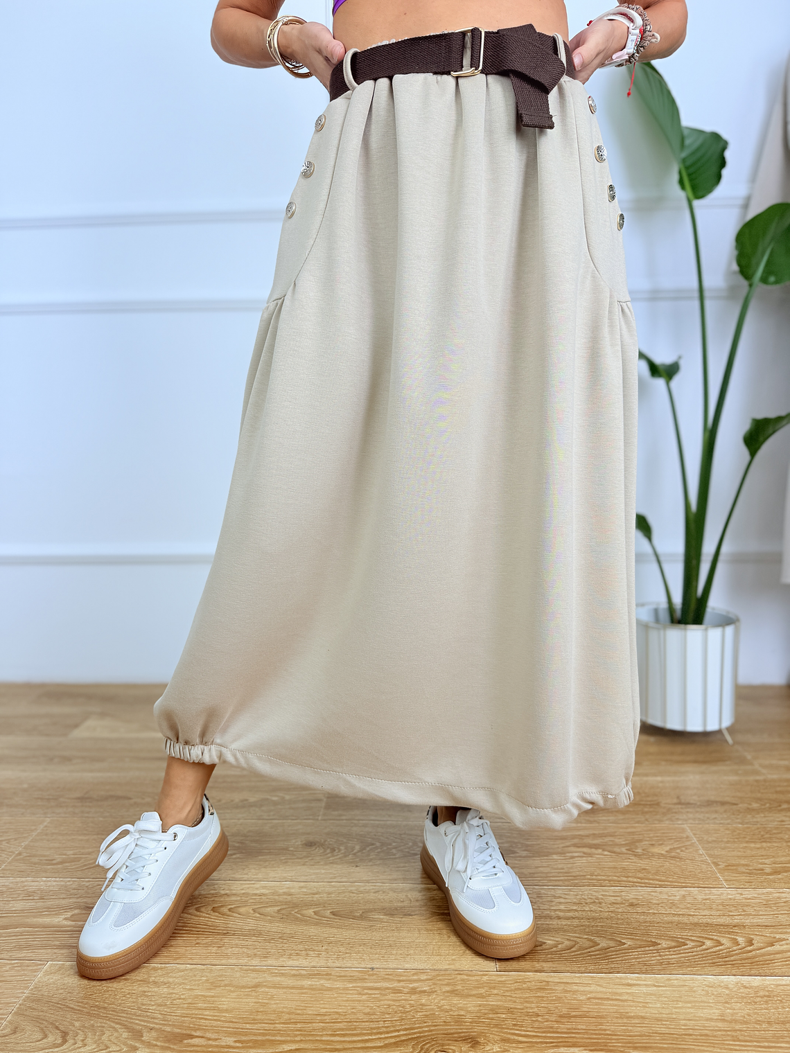 Velto Skirt 16509 Beige 4