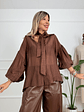 Georgiana Shirt 6171 Choco - thumbnail 1