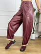 Oslo Pants 7222 Burgundy - thumbnail 3