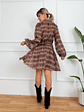 Noted Niche Dress 19519 Brown - thumbnail 2