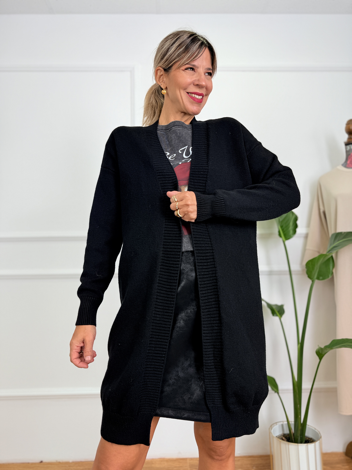 Posh Cardigan ZS5318 Black 4