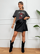 Red Hood T-shirt OD812 Charcoal - thumbnail 3