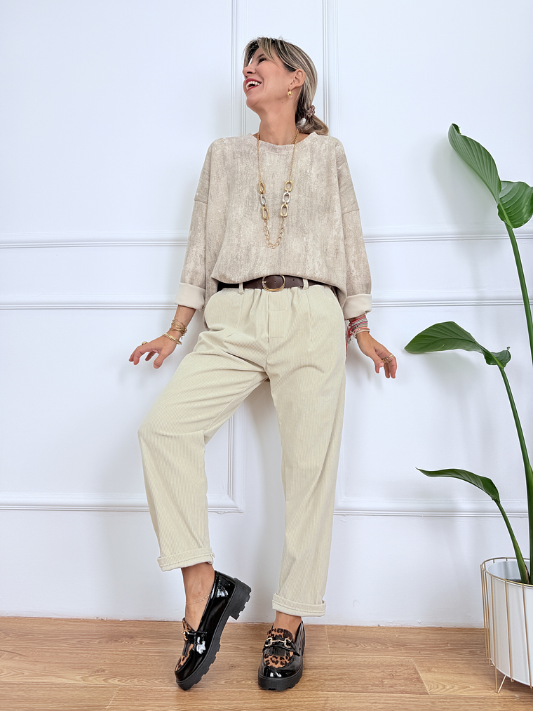 Sparrow Sweatshirt 6701 Beige 3