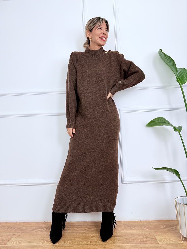 Danica Dress 16393 Choco 1