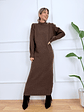 Danica Dress 16393 Choco - thumbnail 1