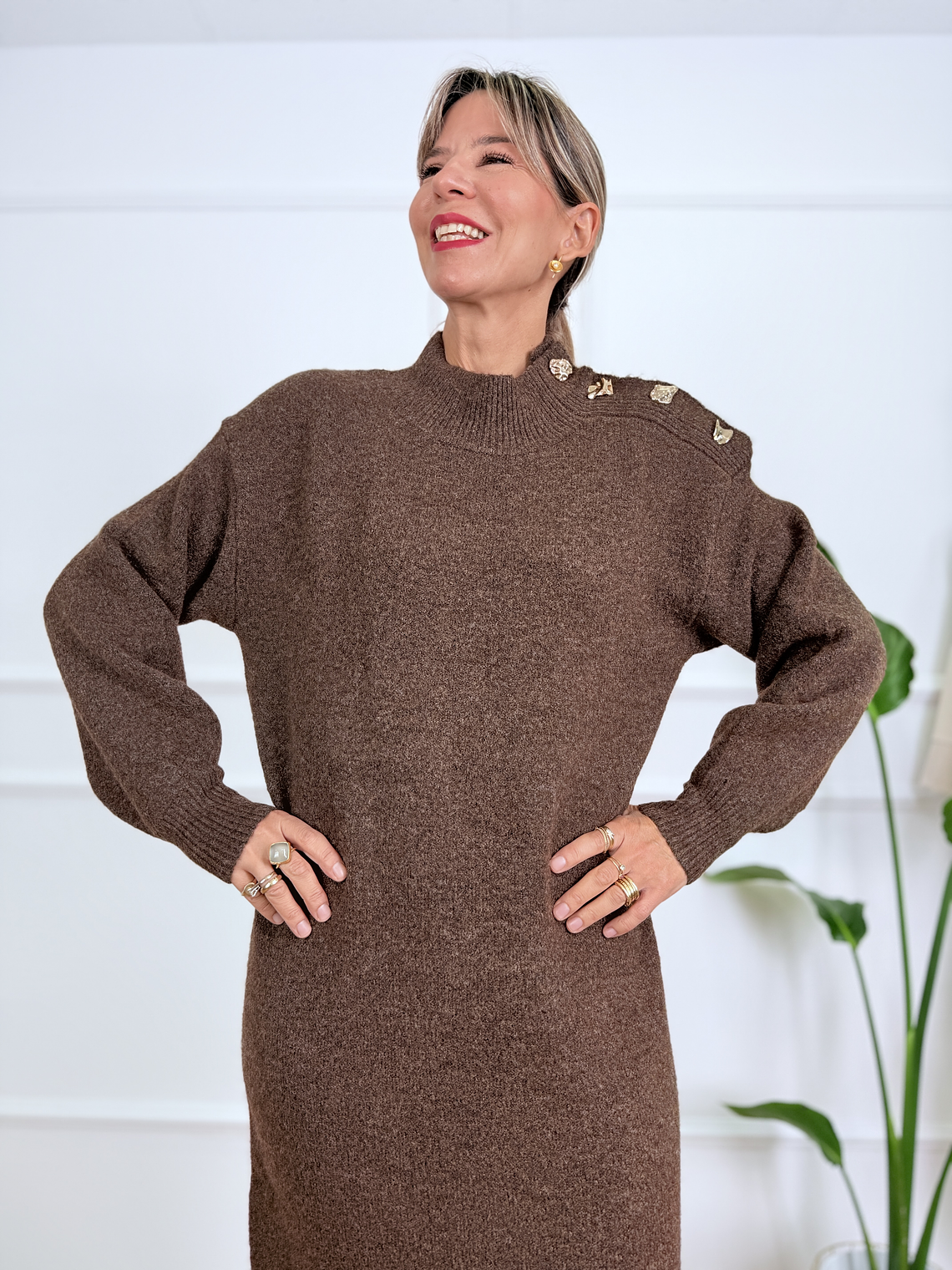 Danica Dress 16393 Choco 4