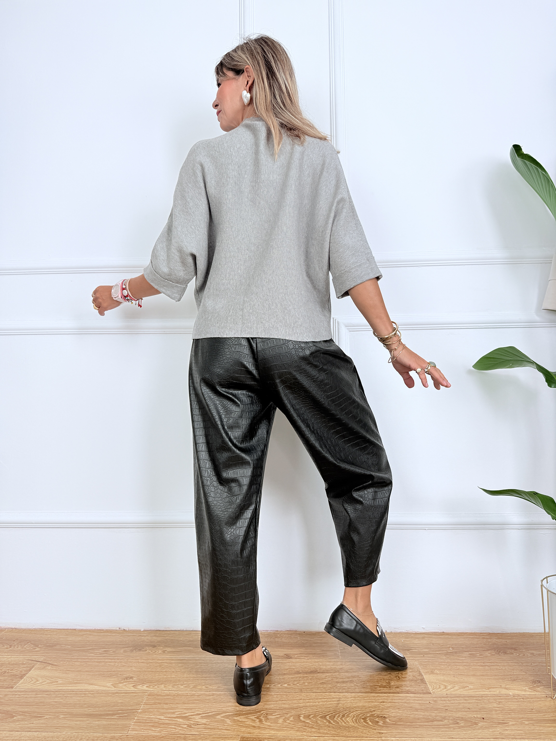 Doodles Sweater ZS3102Grey 4