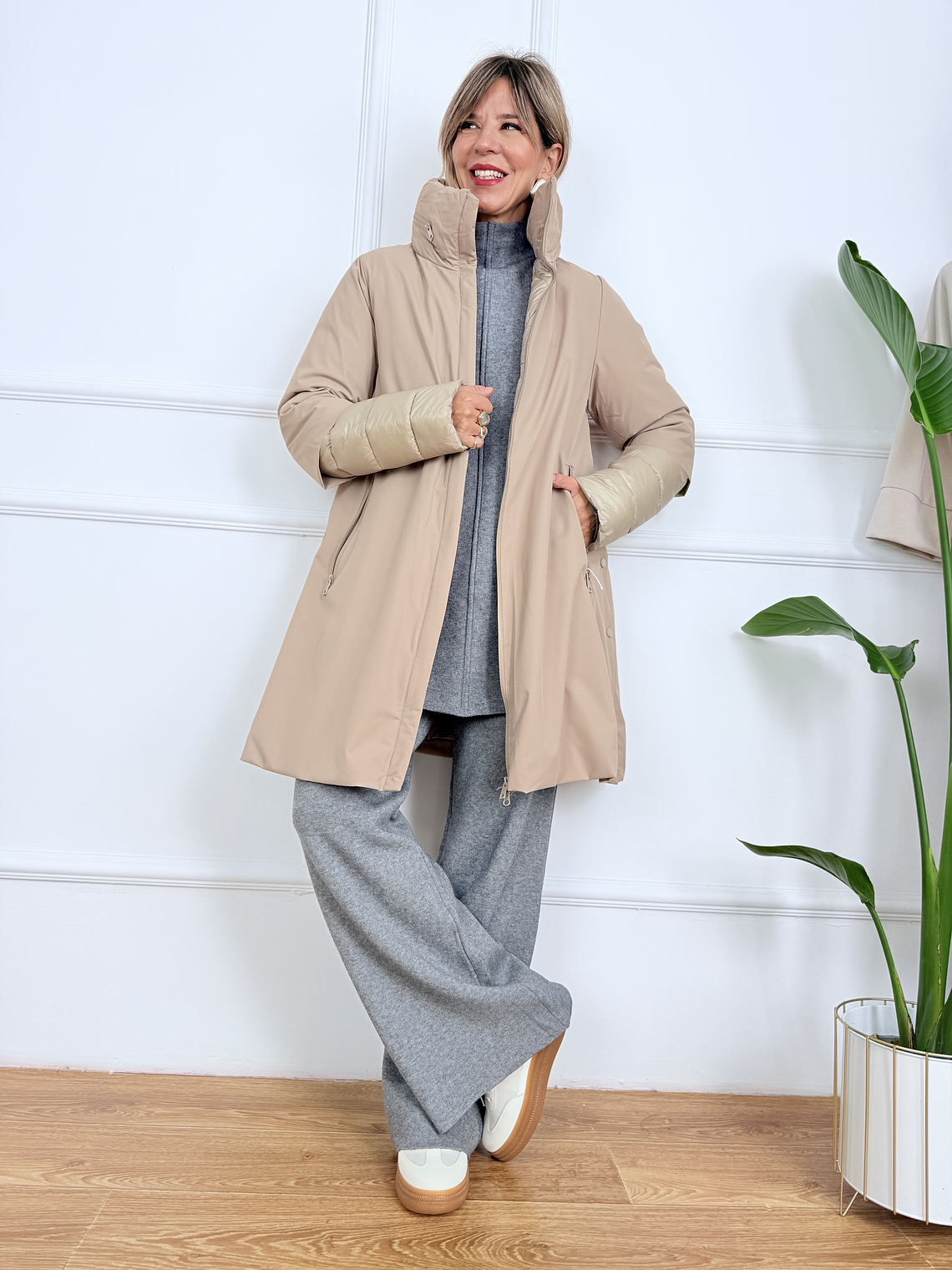 Finch Jacket MY0541 Beige 1