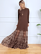 Pablo Dress LD3726 Brown - thumbnail 7