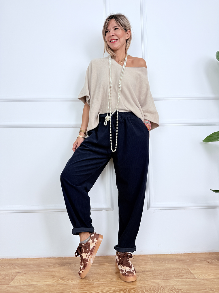 Demi Pants 24785 Navy Blue 1