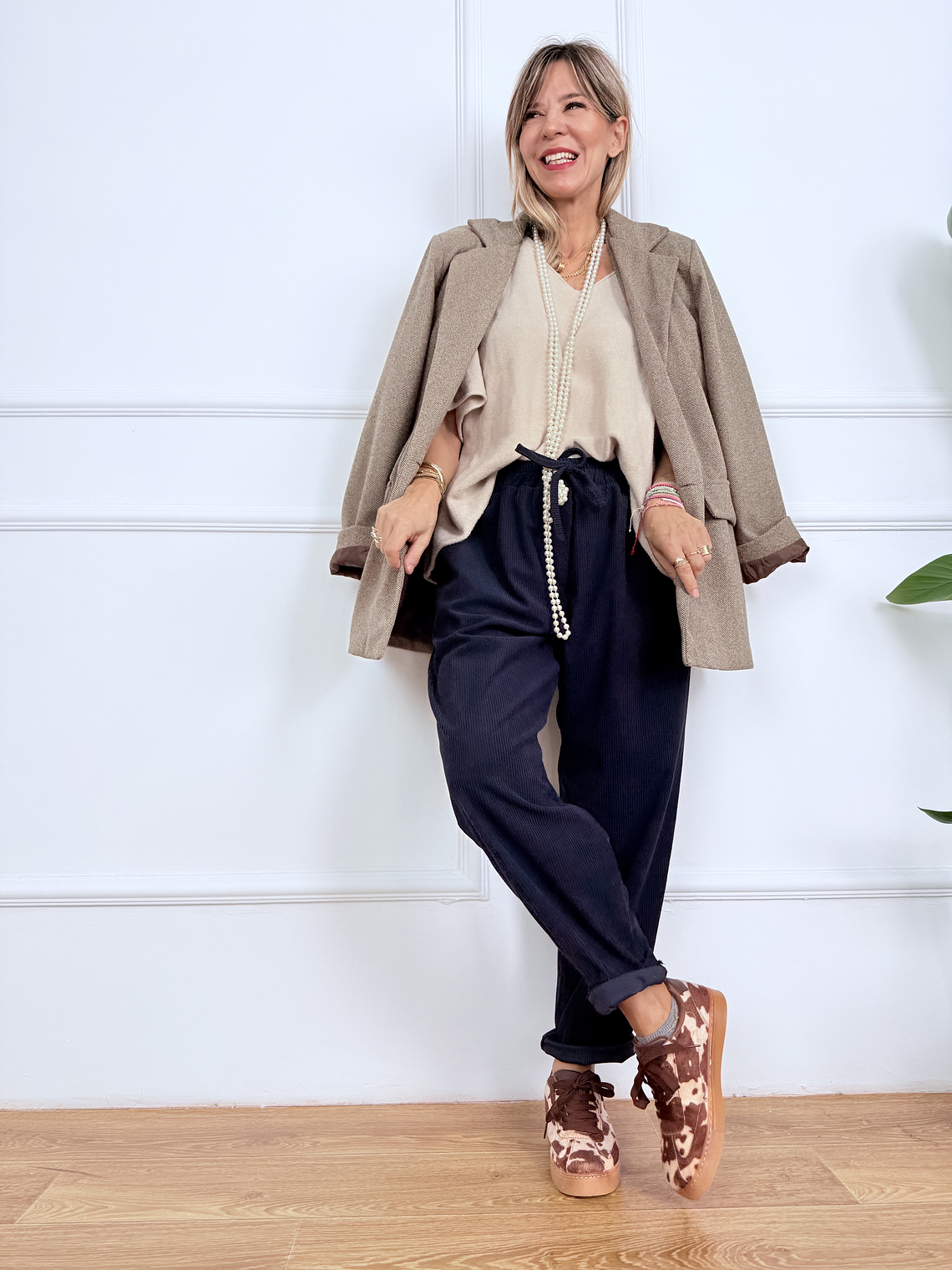 Demi Pants 24785 Navy Blue 3