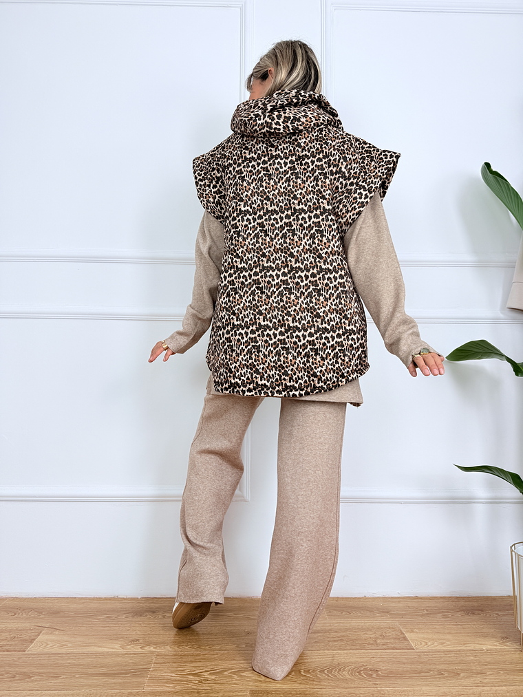 Katya Jacket/Vest 24311 Leopard 3
