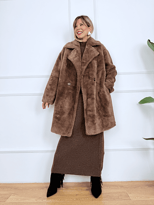 Alven Fur JF020 Brown
