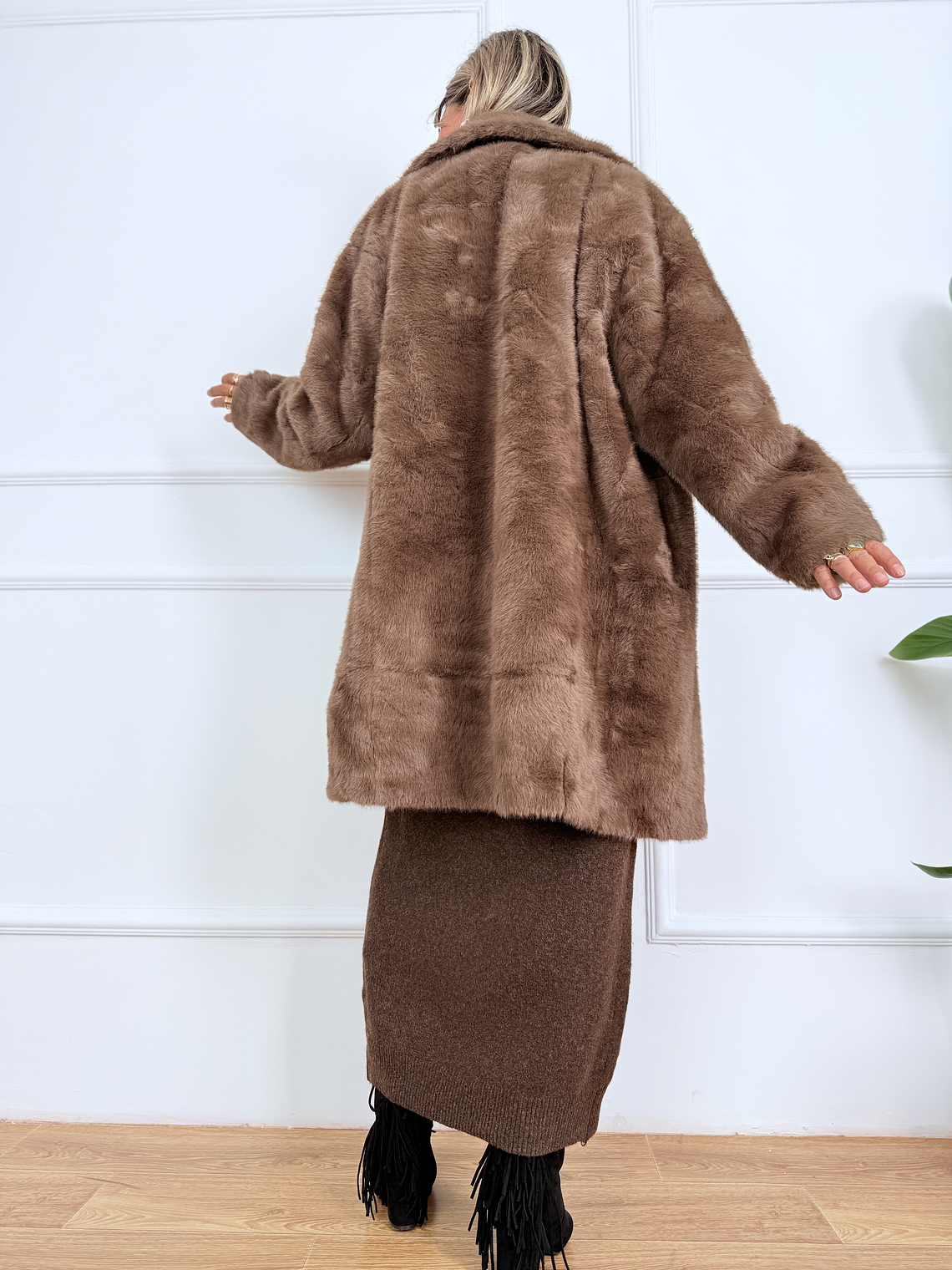 Alven Fur JF020 Brown 4