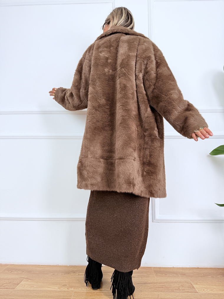Alven Fur JF020 Brown 4