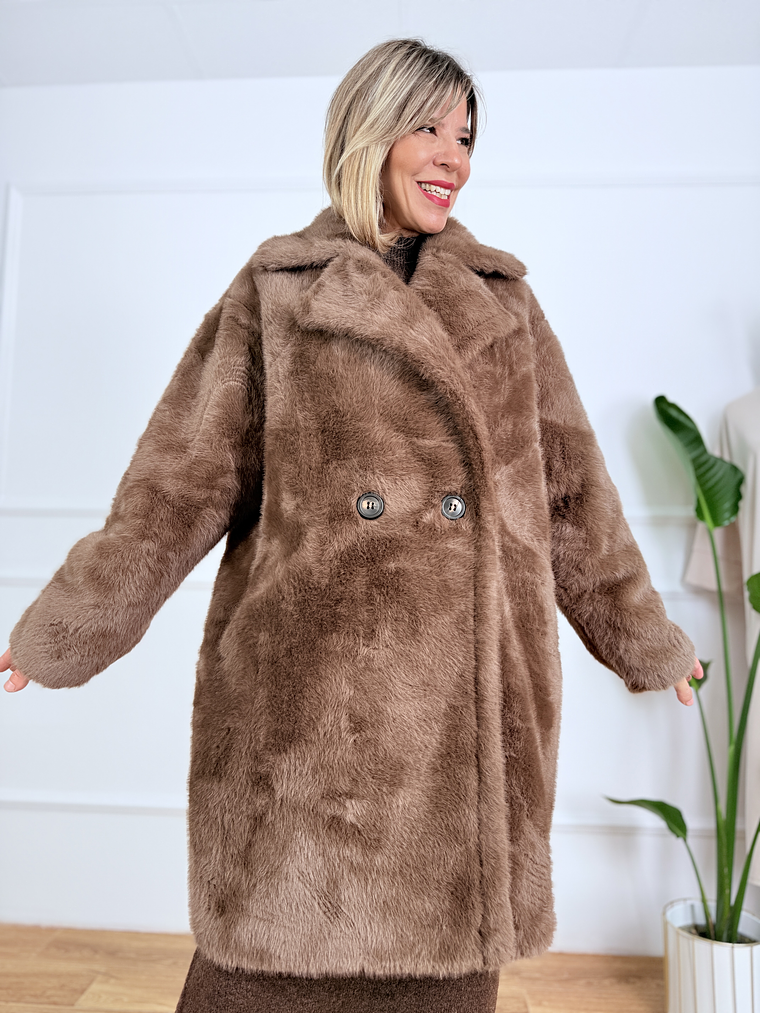 Alven Fur JF020 Brown 5