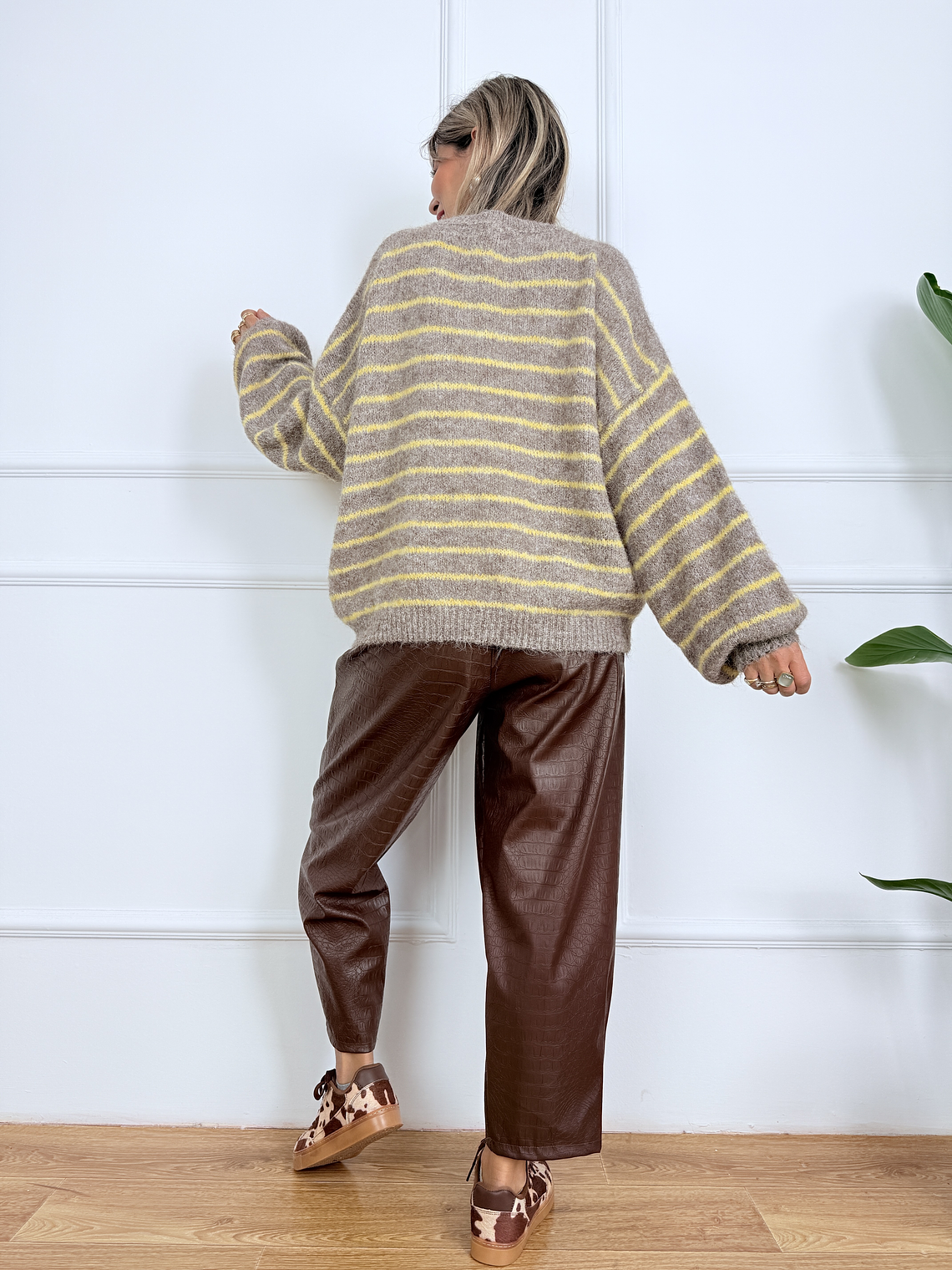 Stellar Stripes Sweater 51158 Grey 4