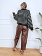 Stellar Stripes Sweater 51158 Black - thumbnail 4