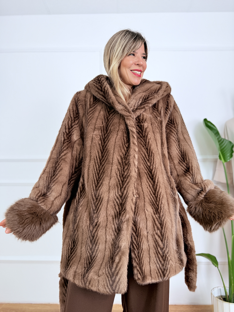 Furette Fur SS22016 Coffee 6