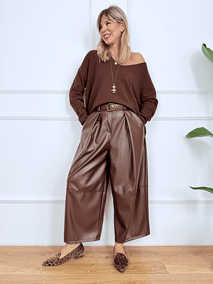 It's a Stitch Pants ART8106 Brown