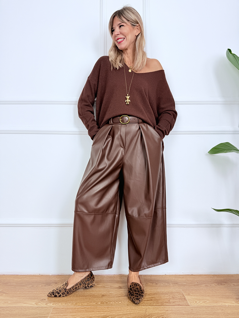 It's a Stitch Pants ART8106 Brown 1
