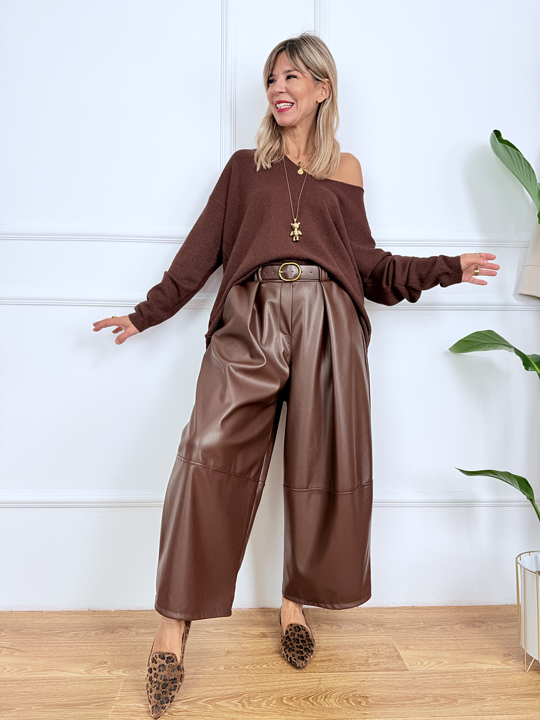 It's a Stitch Pants ART8106 Brown 2