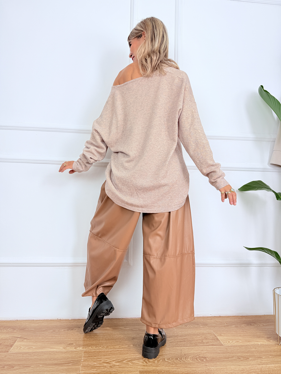 It's a Stitch Pants ART8106 Camel 3