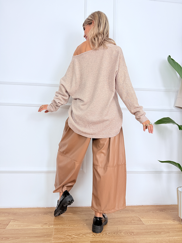 It's a Stitch Pants ART8106 Camel 3