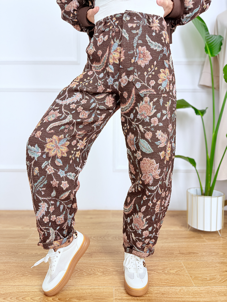 Renaissance Pants ART8222 Brown 4