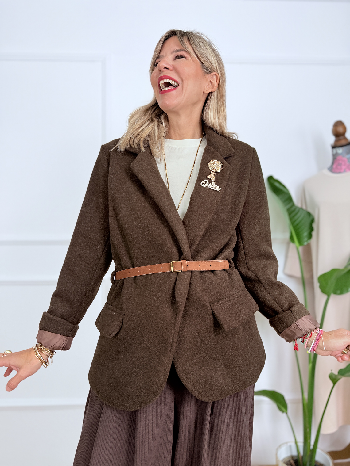 Carry Blazer 4182 Brown  1