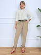 Apt & Trapt Pants 07215 Beige Leo - thumbnail 1