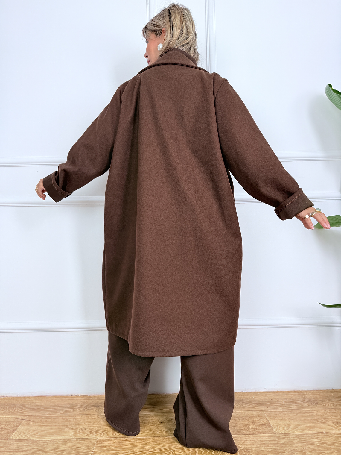 Dapper Flapper Coat 301025 Choco 4
