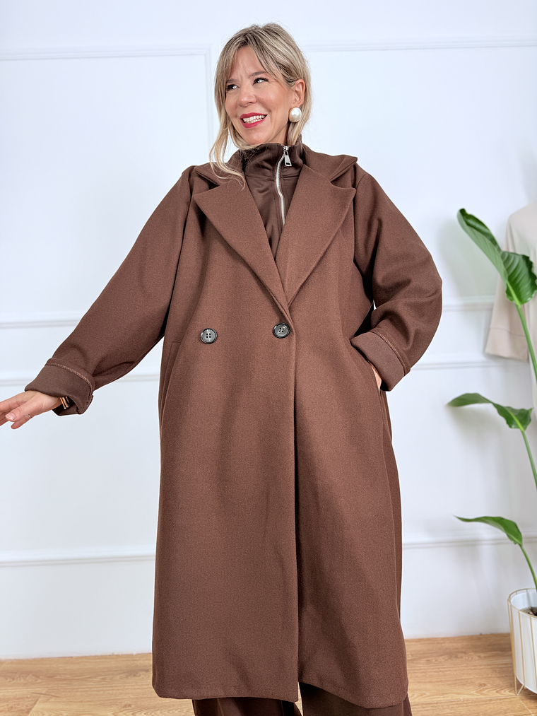Dapper Flapper Coat 301025 Choco 5