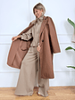 Dapper Flapper Coat 301025 Camel - thumbnail 2