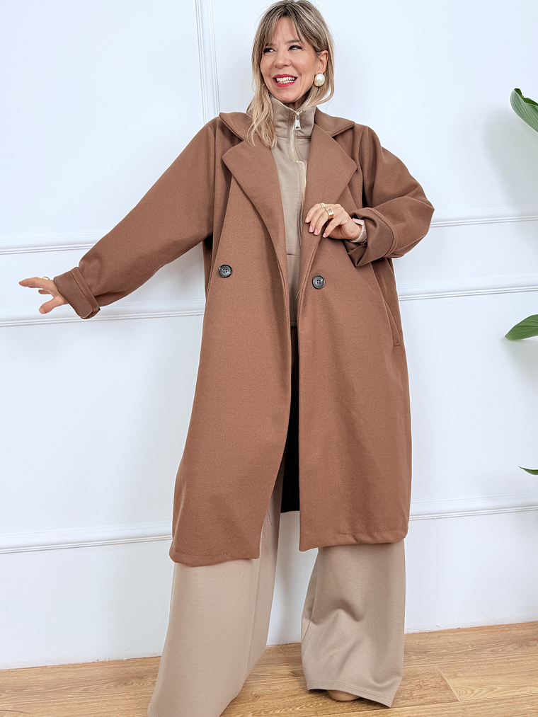 Dapper Flapper Coat 301025 Camel 3