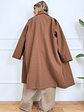 Dapper Flapper Coat 301025 Camel - thumbnail 5